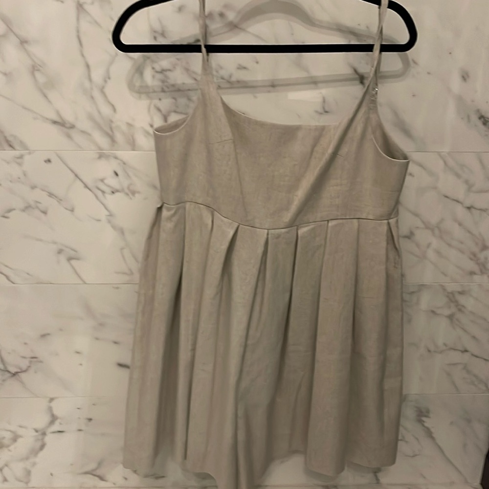 Rebecca Taylor linen blend romper